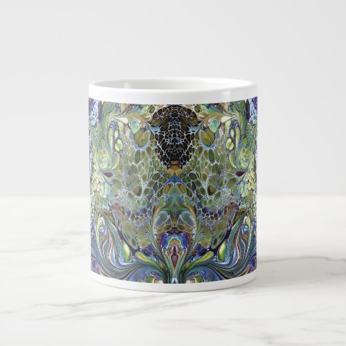 Olive sage green purple blue burgundy giant coffee mug