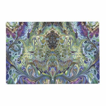 Olive Sage Green  Purple Blue Burgundy Placemat by minx267 at Zazzle