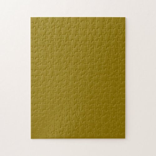  Olive  solid color  Jigsaw Puzzle