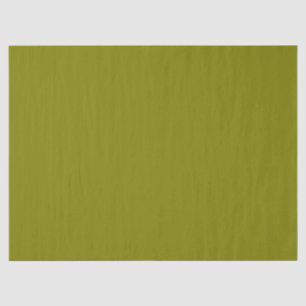 Olive Solid Color Tissue Paper