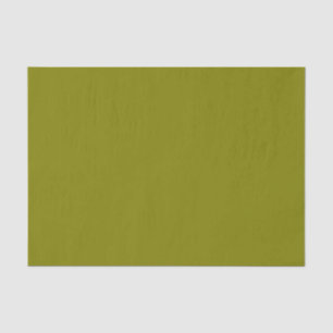 Olive Solid Color Tissue Paper