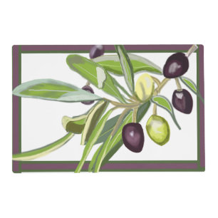 Olive Spray Placemat