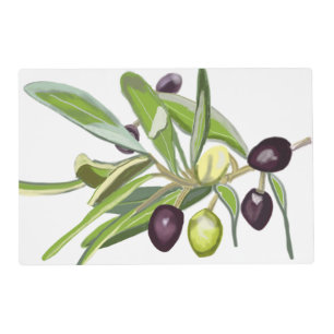 Olive Spray Placemat