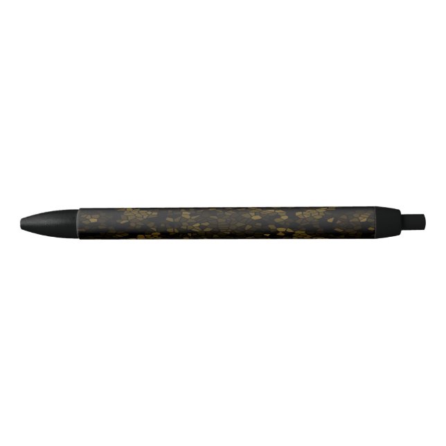 Olive Stained Glass Butterfly Pen (Front)
