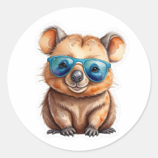 Olive * Summer Classic Round Sticker