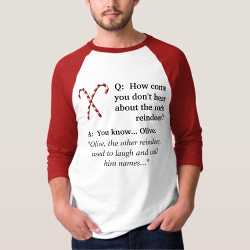 Olive The Other Reindeer T_Shirt
