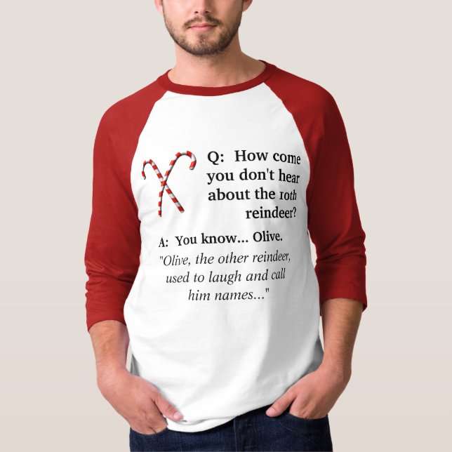 Olive, The Other Reindeer T-Shirt (Front)