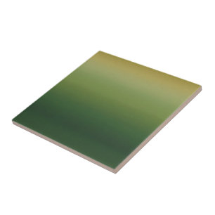 olive to green gradient ceramic tile