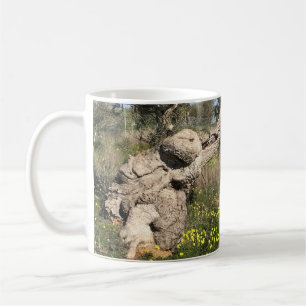 Olive Tree in Yoga Position Coffee Mug