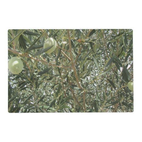 Olive Tree Leaves Placemat