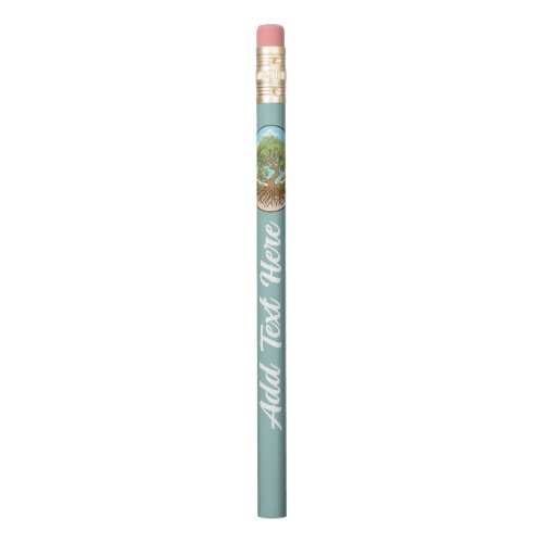 Olive tree Peace symbol in a free Palestine Land Pencil