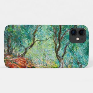 Olive Tree Wood in the Moreno Garden green scenery Case-Mate iPhone Case