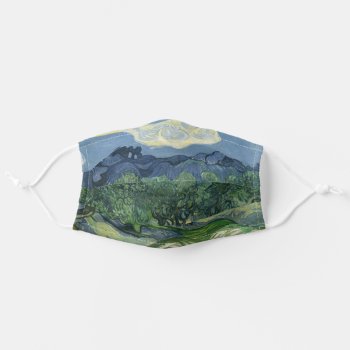Olive Trees Adult Cloth Face Mask by vintage_gift_shop at Zazzle