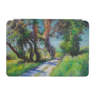 Olive Trees by the Sea – Mediterranean Pastel iPad Mini Cover