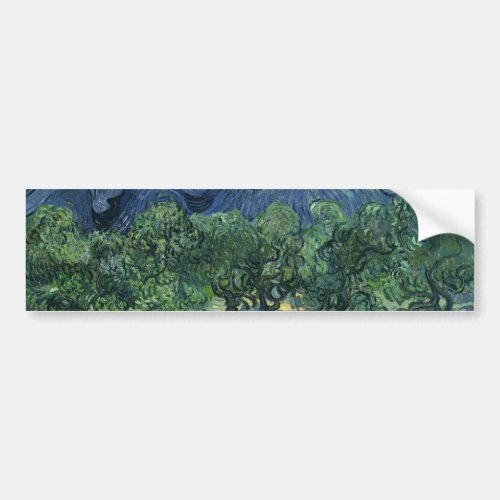 Olive Trees by Van Gogh Bumper Sticker