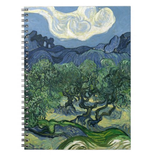 Olive Trees by Van Gogh Notebook