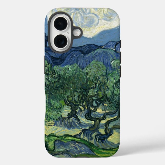 Olive Trees by Van Gogh Painting Art Case-Mate iPhone Case (Back)