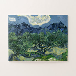 Olive Trees by Van Gogh Painting Art Jigsaw Puzzle