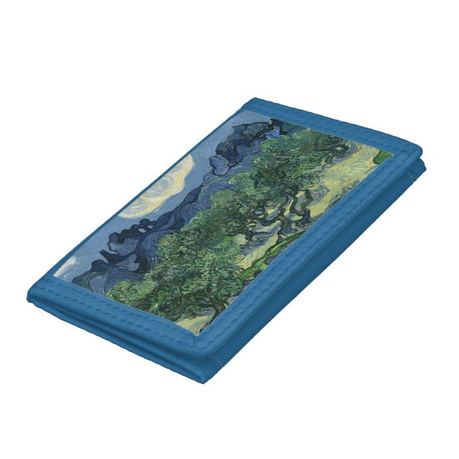 Olive Trees by Van Gogh Trifold Wallet (Bottom)