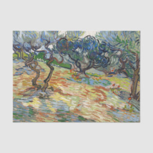Olive Trees by Vincent Van Gogh   Tissue Paper