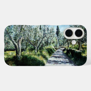 OLIVE TREES IN RIMAGGIO Tuscany Landscape iPhone 16 Case
