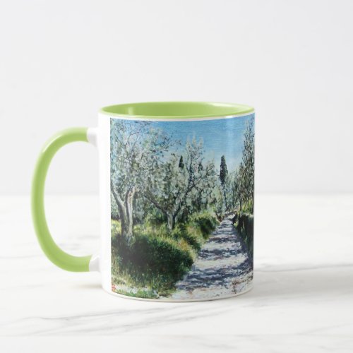 OLIVE TREES IN TUSCANY MUG