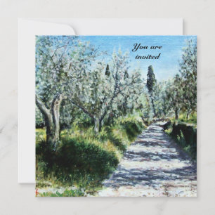 OLIVE TREES INVITATION