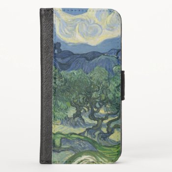 Olive Trees Iphone Xs Wallet Case by vintage_gift_shop at Zazzle