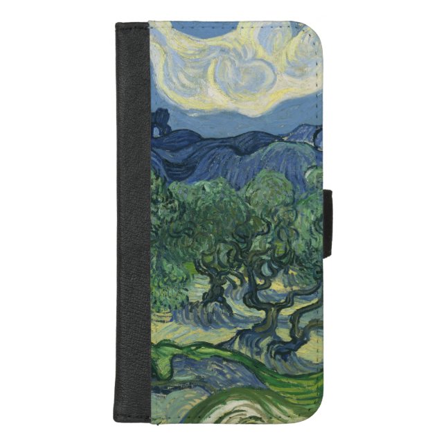 Olive Trees iPhone Wallet Case (Front)