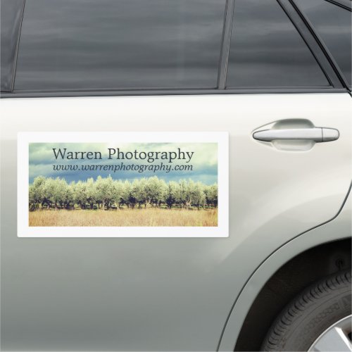 Olive Trees Photographer Photography Car Magnet