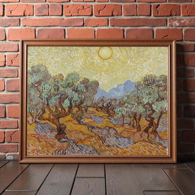 Olive Trees, Vincent van Gogh Poster (Creator Uploaded)