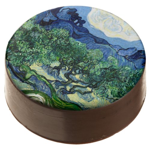 Olive Trees with Alpilles 1889 Vincent Van Gogh Chocolate Covered Oreo