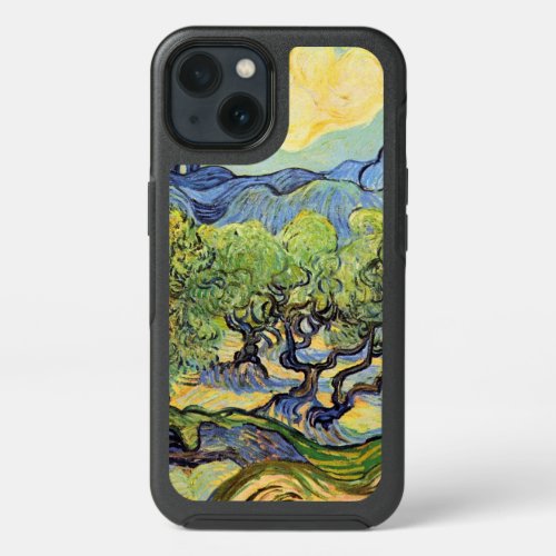 Olive Trees with Alpilles by Vincent van Gogh iPhone 13 Case