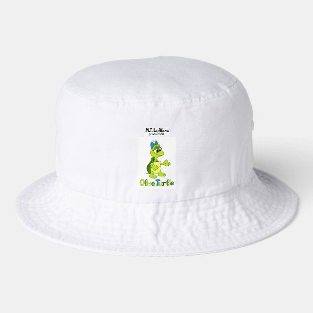 Olive Turtle  Bucket Hat (Front)