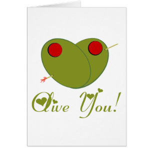 Olive You! Cards