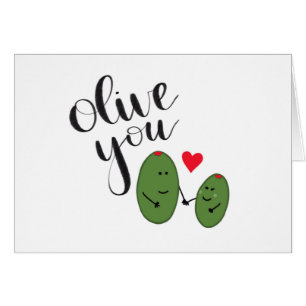 Olive you cards