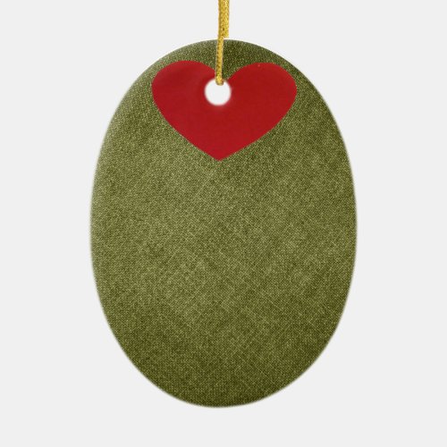 Olive You Christmas Ornament