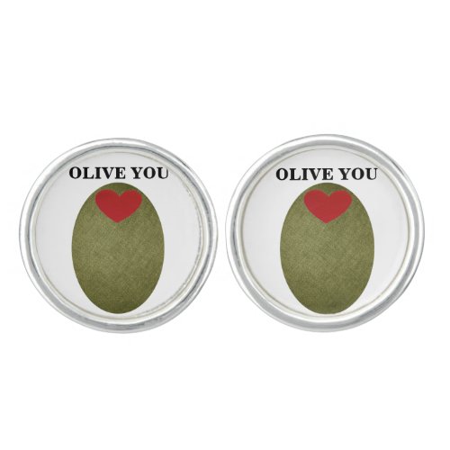 Olive You Cufflinks