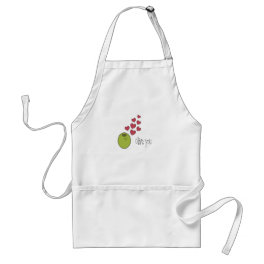 "Olive You" Cute Punny Apron for a Foodie