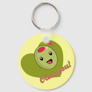 Olive You Keychain