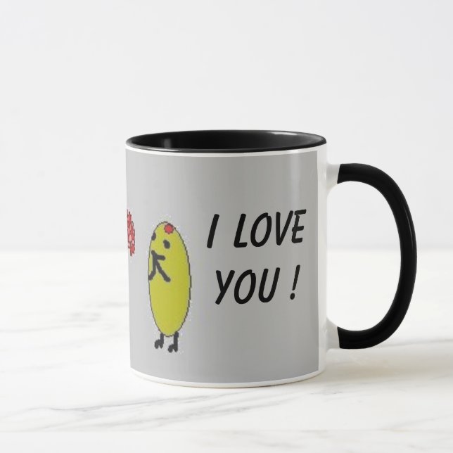 OLIVE YOU - Olives in Love - mug (Right)