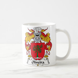Oliveira Family Crest Coffee Mug