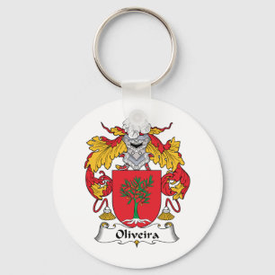 Oliveira Family Crest Keychain
