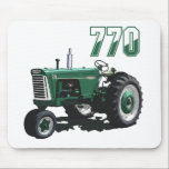 Oliver 770 mouse pad<br><div class="desc">Oliver history includes that of the South Bend Iron Works, maker of the Oliver Chilled Plow and Hart-Parr who is credited as the founder of the tractor industry. The model 770 offered ten percent more power than the model 77 that it replaced. Along with the 660 and 880 it was...</div>