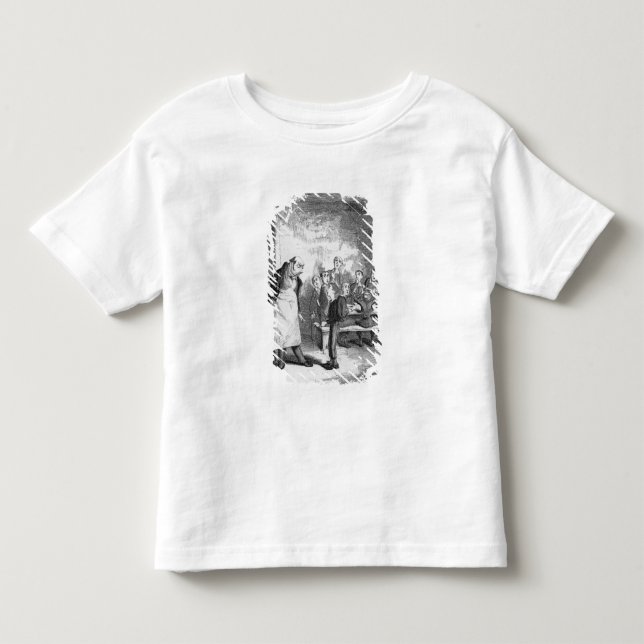 Oliver asking for more toddler t-shirt (Front)