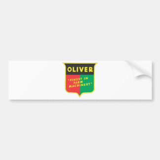 Oliver Bumper Sticker