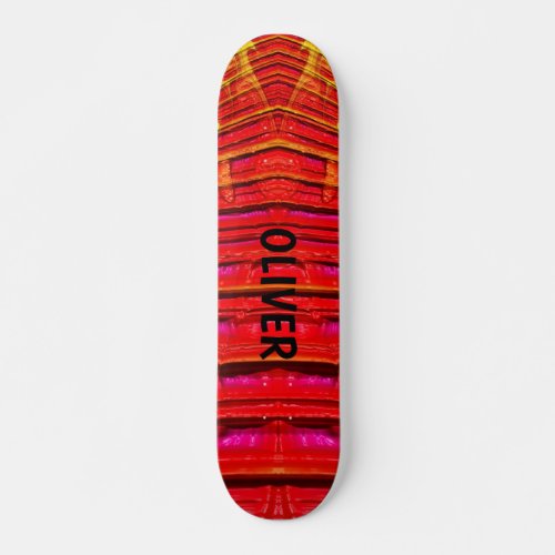 OLIVER  Cool Skateboard  Great Gift 