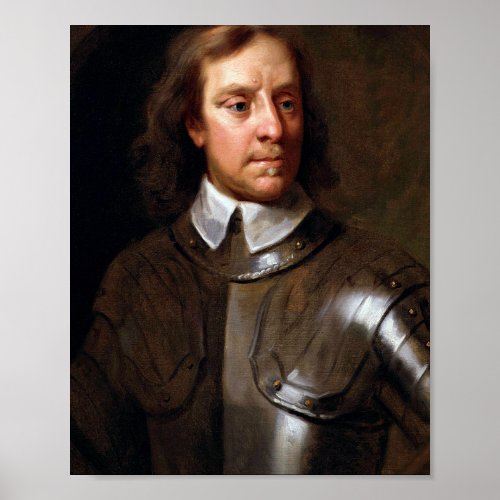 Oliver Cromwell By Samuel Cooper Poster