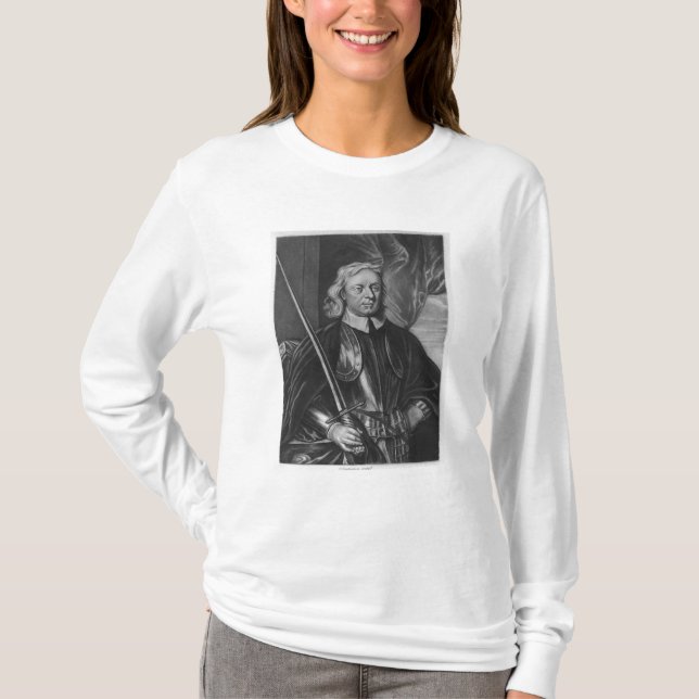 Oliver Cromwell  illustration T-Shirt (Front)