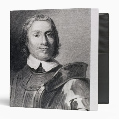 Oliver Cromwell  Lord Protector of England 3 Ring Binder